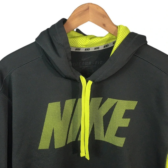 B5 Mens Nike Therma Fit Athletic Performance Hoodie Sweatshirt L - Picture 3 of 4
